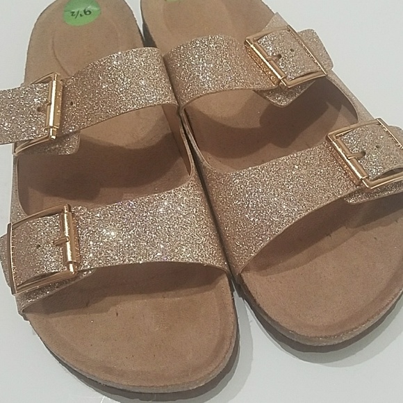 madden girl brando sandals glitter